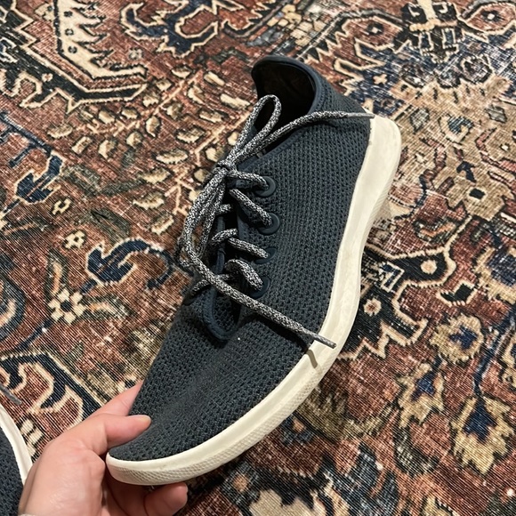 Allbirds Men’s Tree Runners Sneakers Kauri Marine Blue Size 11 - Picture 5 of 9